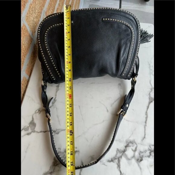 ETRO studded flap leather handbag - Picture 16 of 16